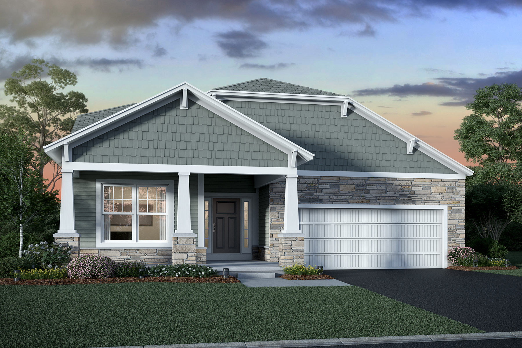 Plain City Ohio New Spec Home for Sale 1 M1PCDFFP1