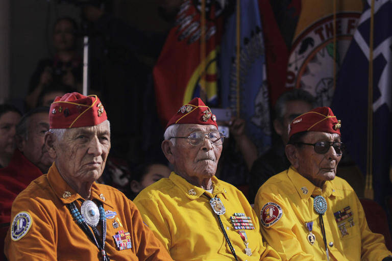 Thank Navajo Code Talkers on August 14