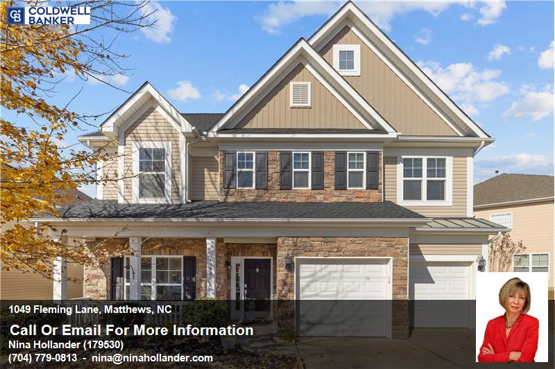 JUST LISTED 1049 Fleming Ln In Callonwood In Matthews