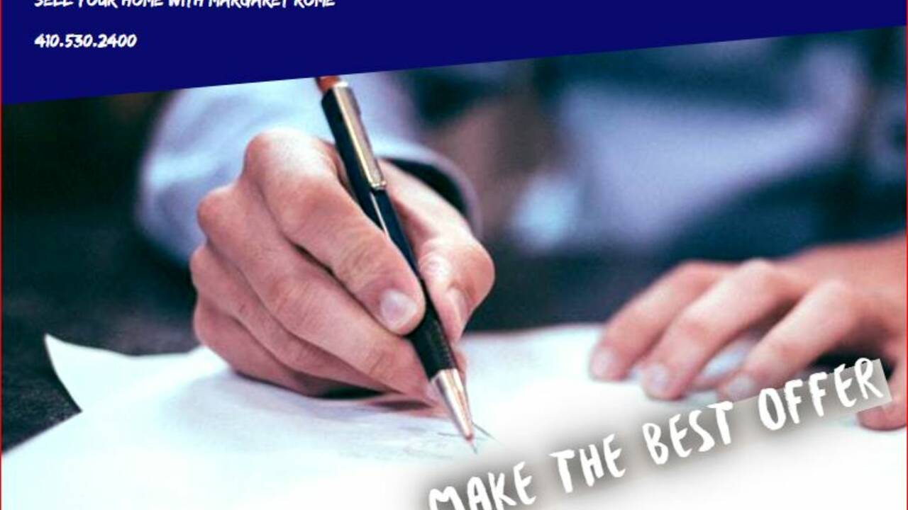 Three Ways To Get Your Offer Accepted