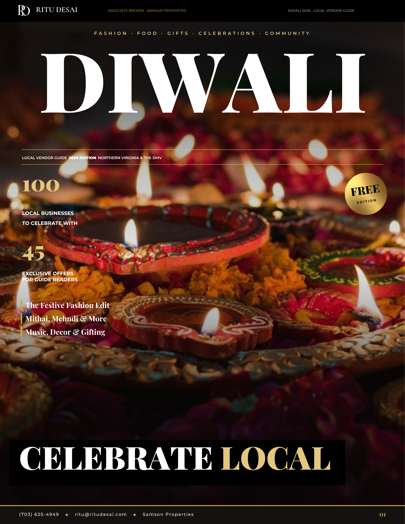2026 Diwali Guide Is LIVE! 100+ Local Businesses to Discover