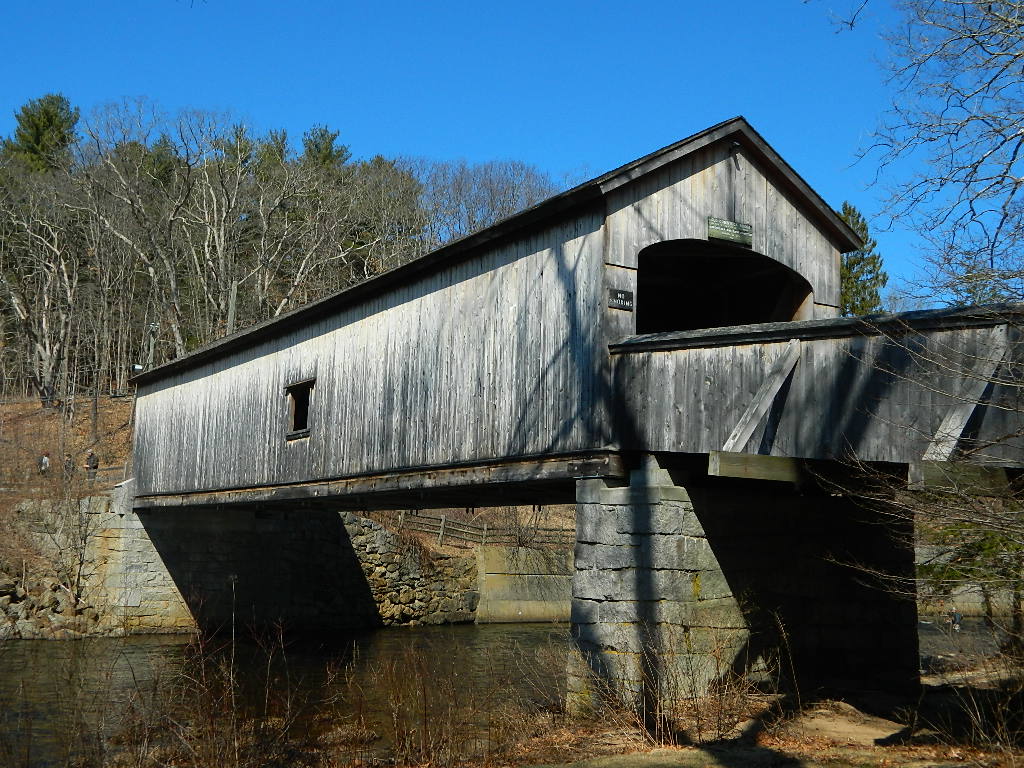 The Comstock Covered Bridge in Eastern CT