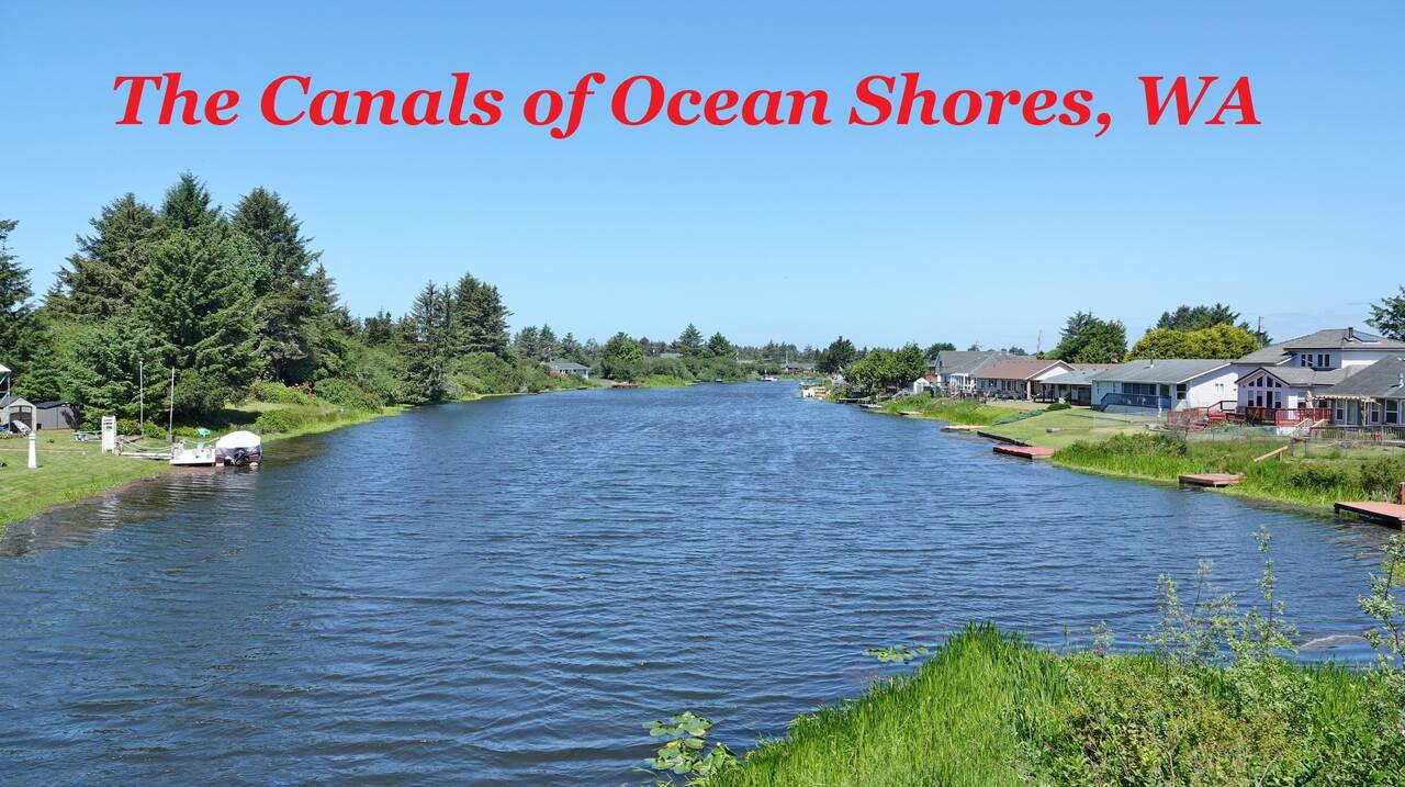 Ocean Shores, WA Places: The Canals