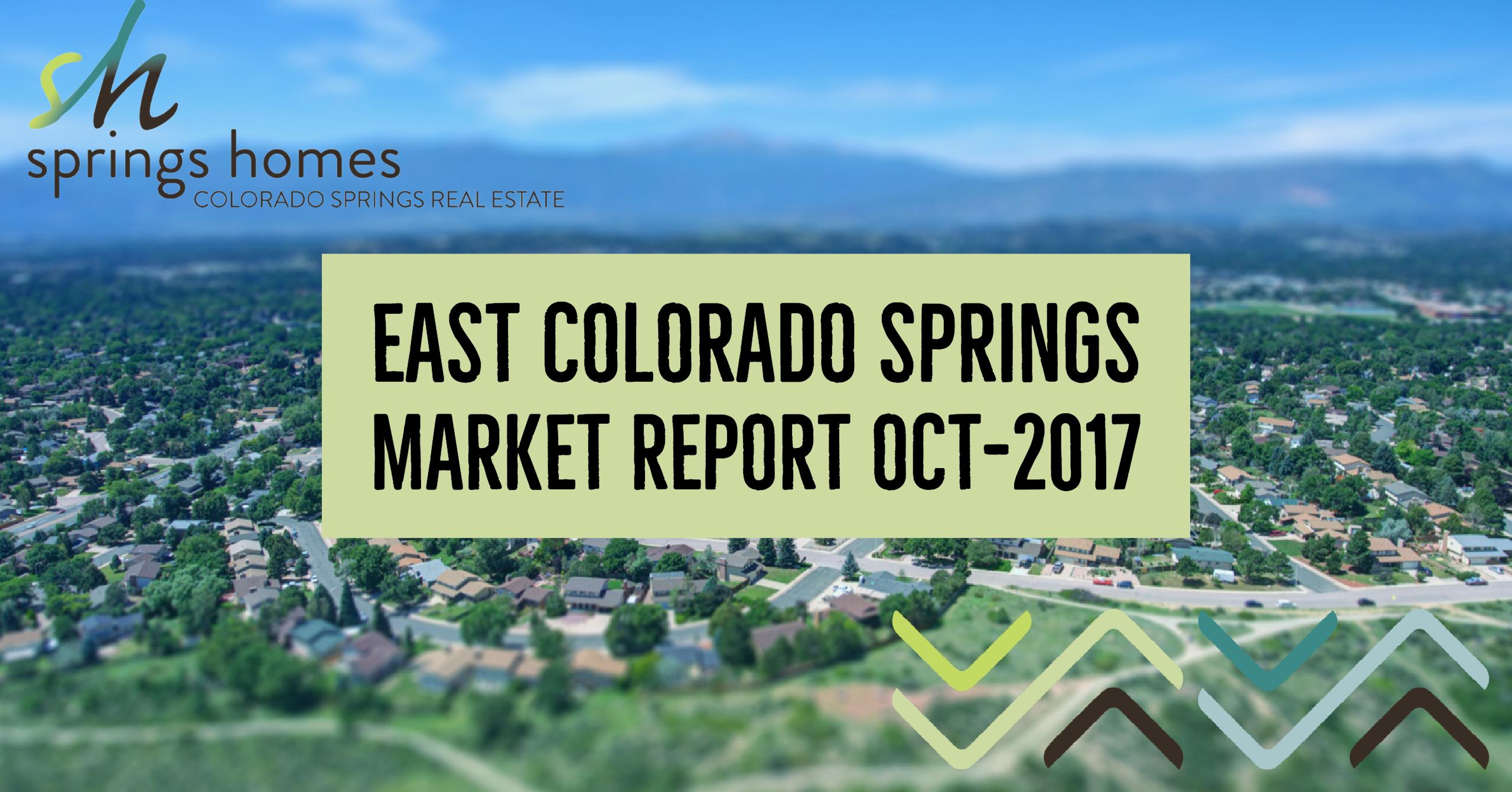 East Colorado Springs Real Estate Market ReportOctober