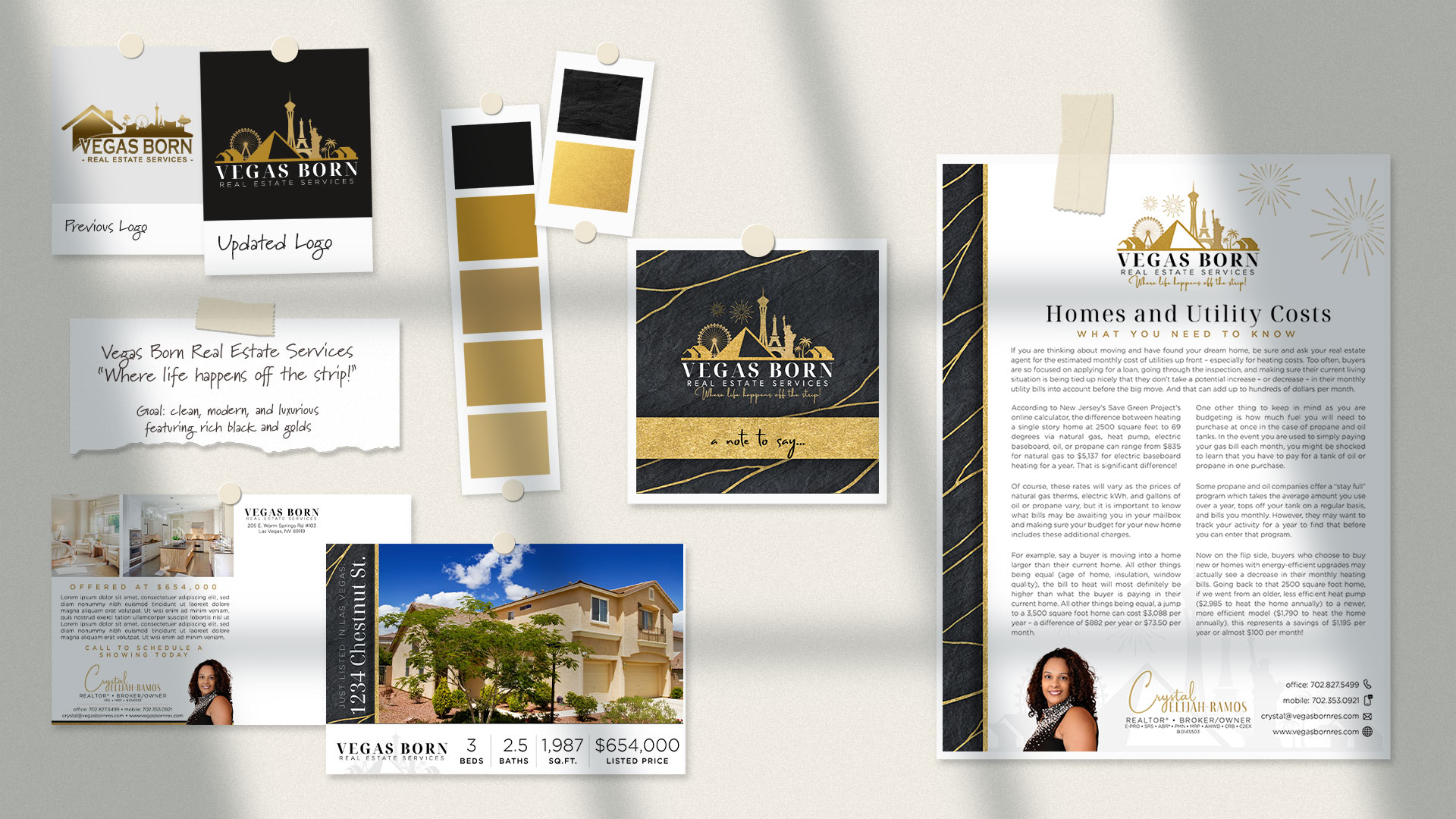 Branding Spotlight Vegas Born Real Estate Services