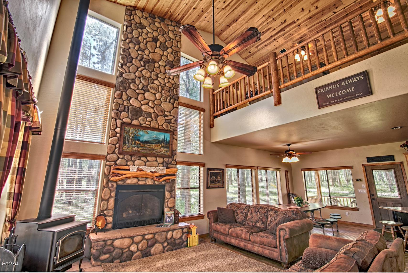 Vernon, AZ Home For Sale 4 Bed 3 Bath Cabin In Apache