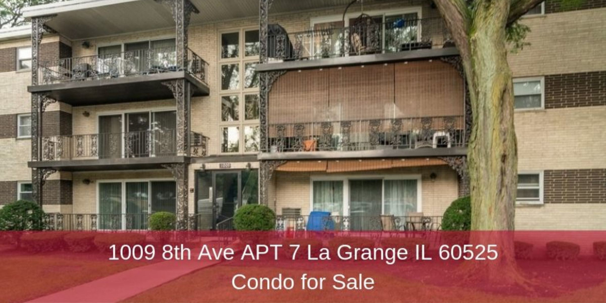 SOLD! 1009 8th Ave APT 7 La Grange IL 60525 Condo fo