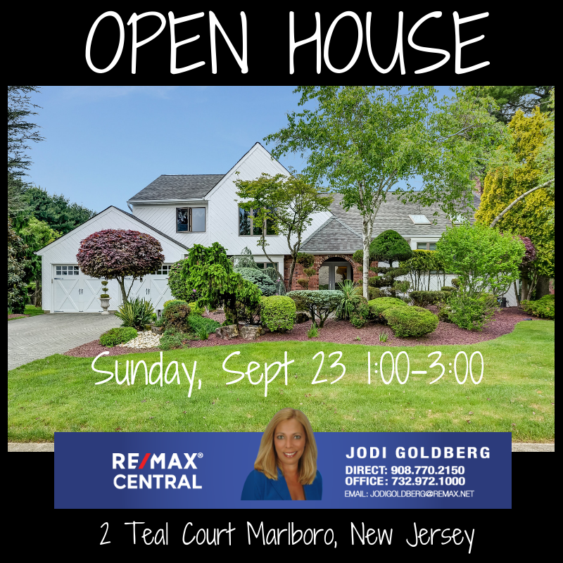OPEN HOUSE!! 2 Teal Court Marlboro, New Jersey