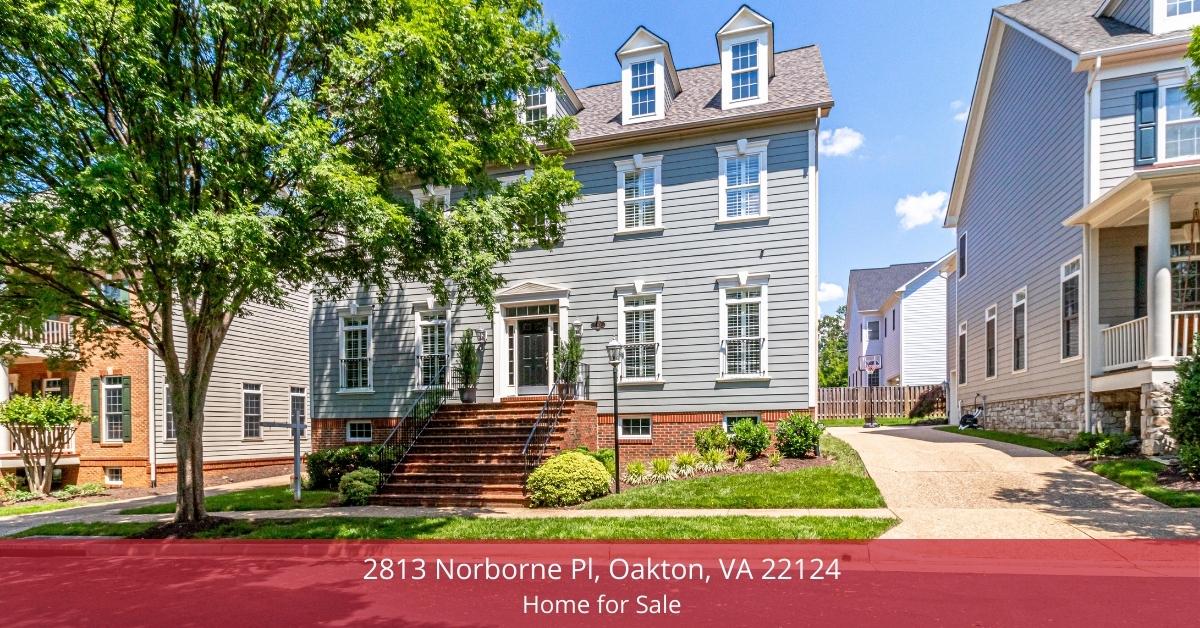 2813 Norborne Pl, Oakton, VA 22124 Home for Sale