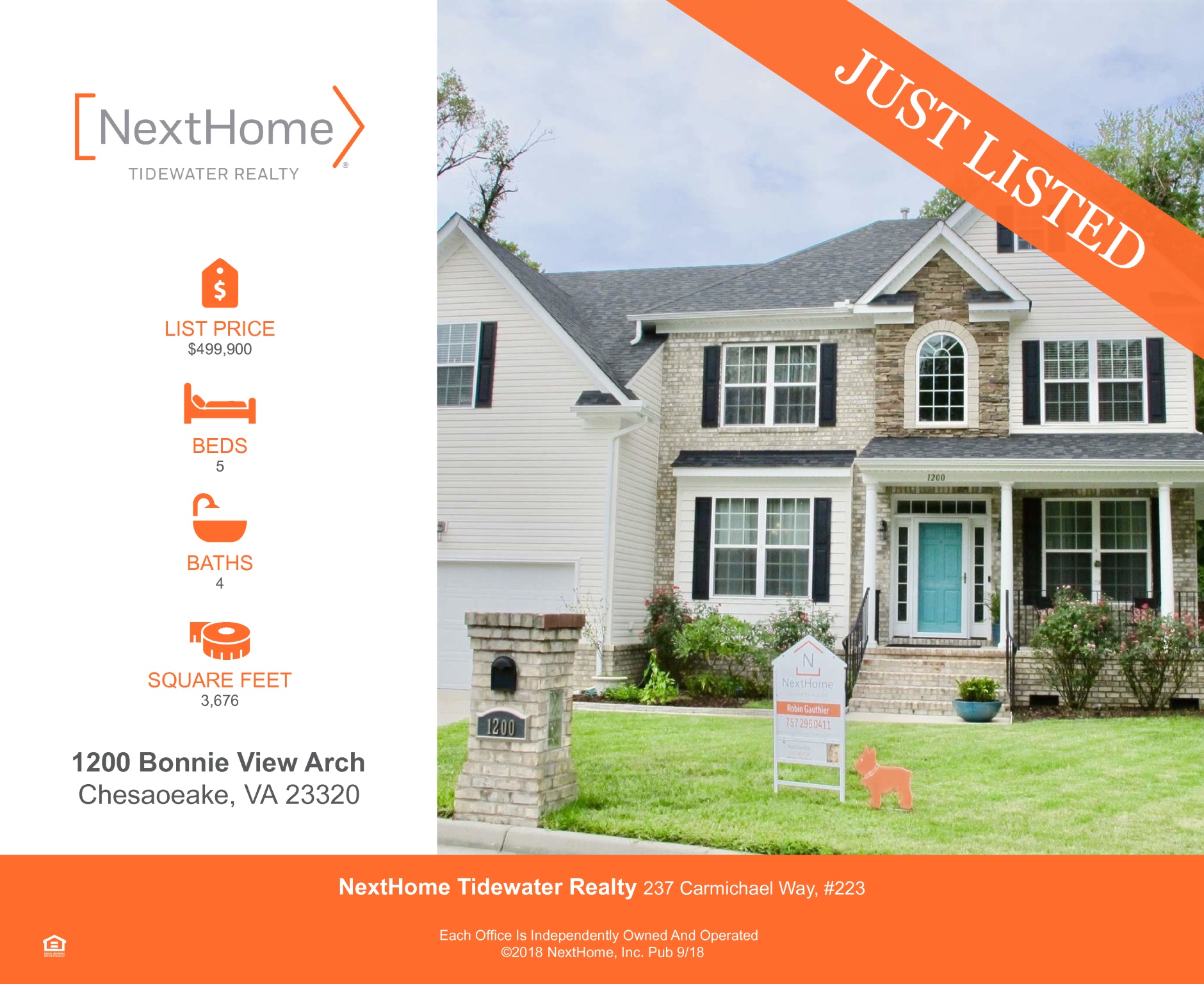 Just Listed in Albemarle River in the Greenbrier area