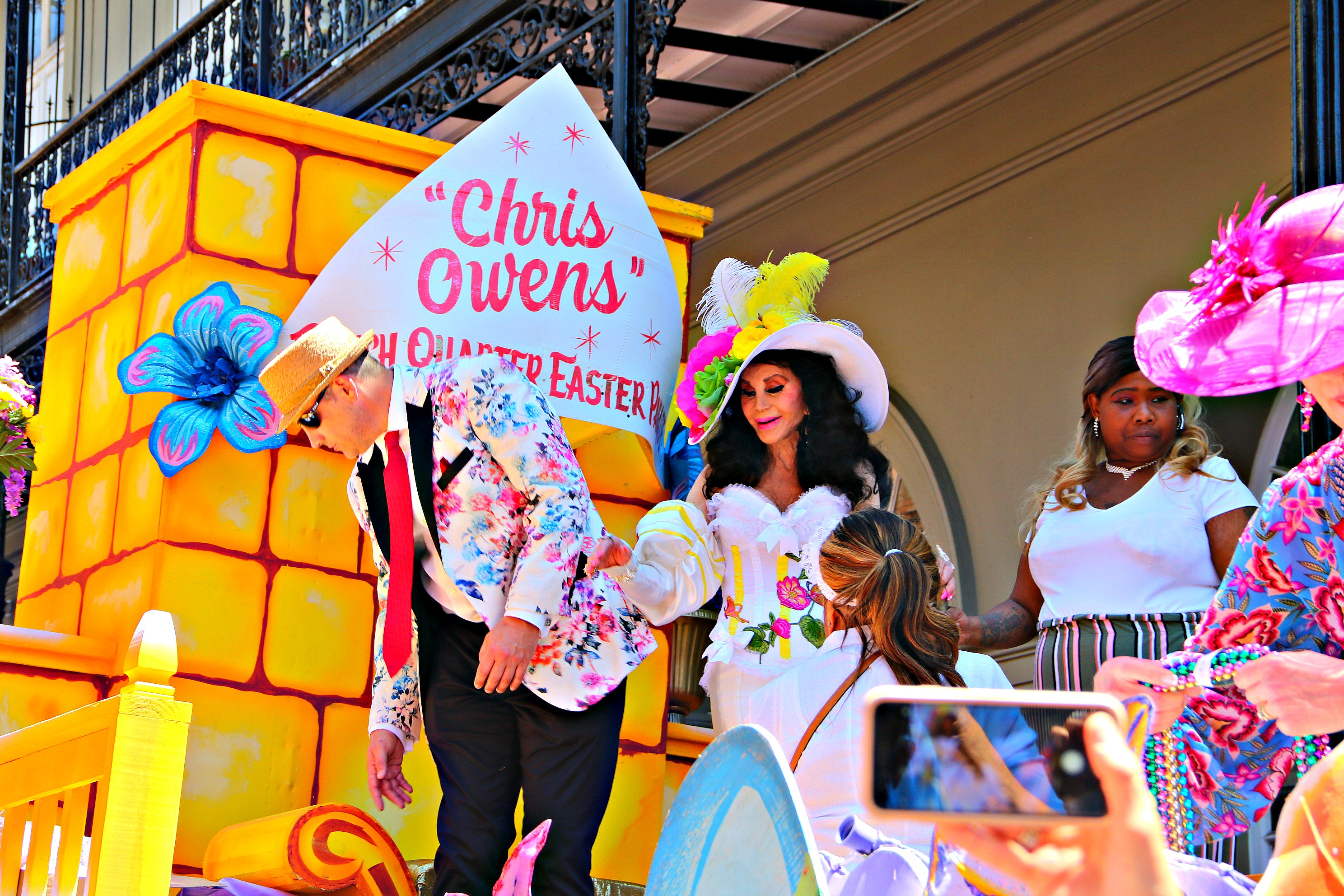 Easter Parade in New Orleans French Quarter. Great!