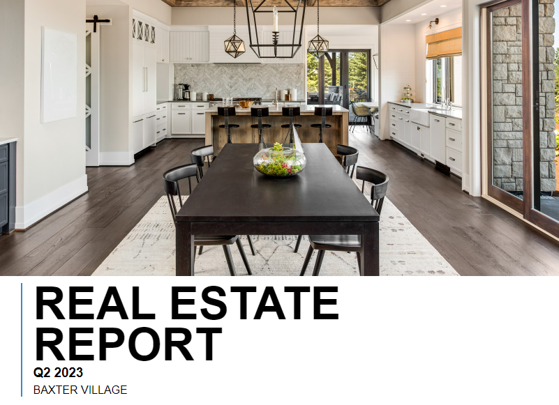 Baxter Village In Fort Mill Real Estate Report Q22023