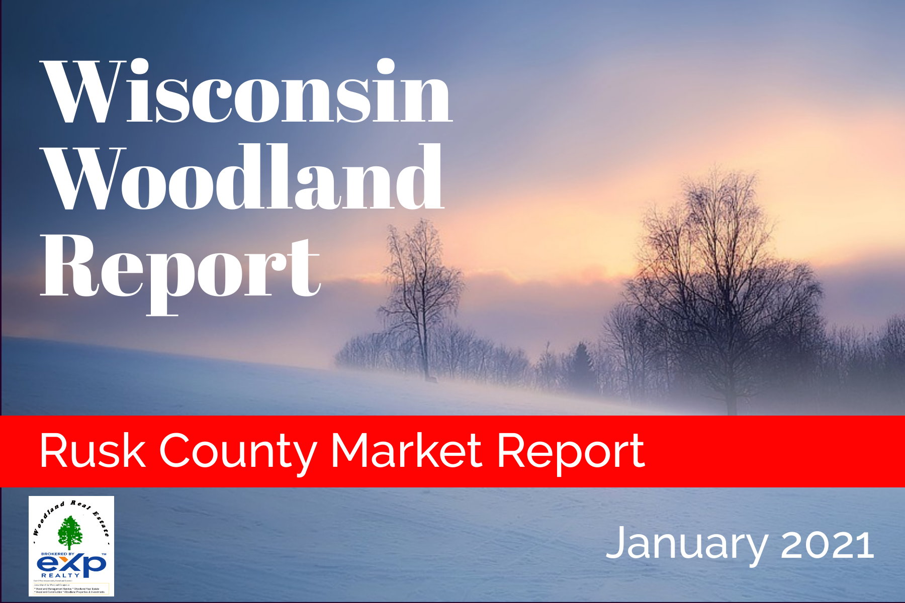 Wisconsin Woodland Report January 2022 Rusk County Land