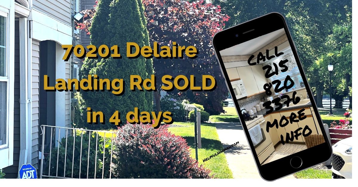 Delaire Landing SOLD Gated Waterfront Condo Philadelphi