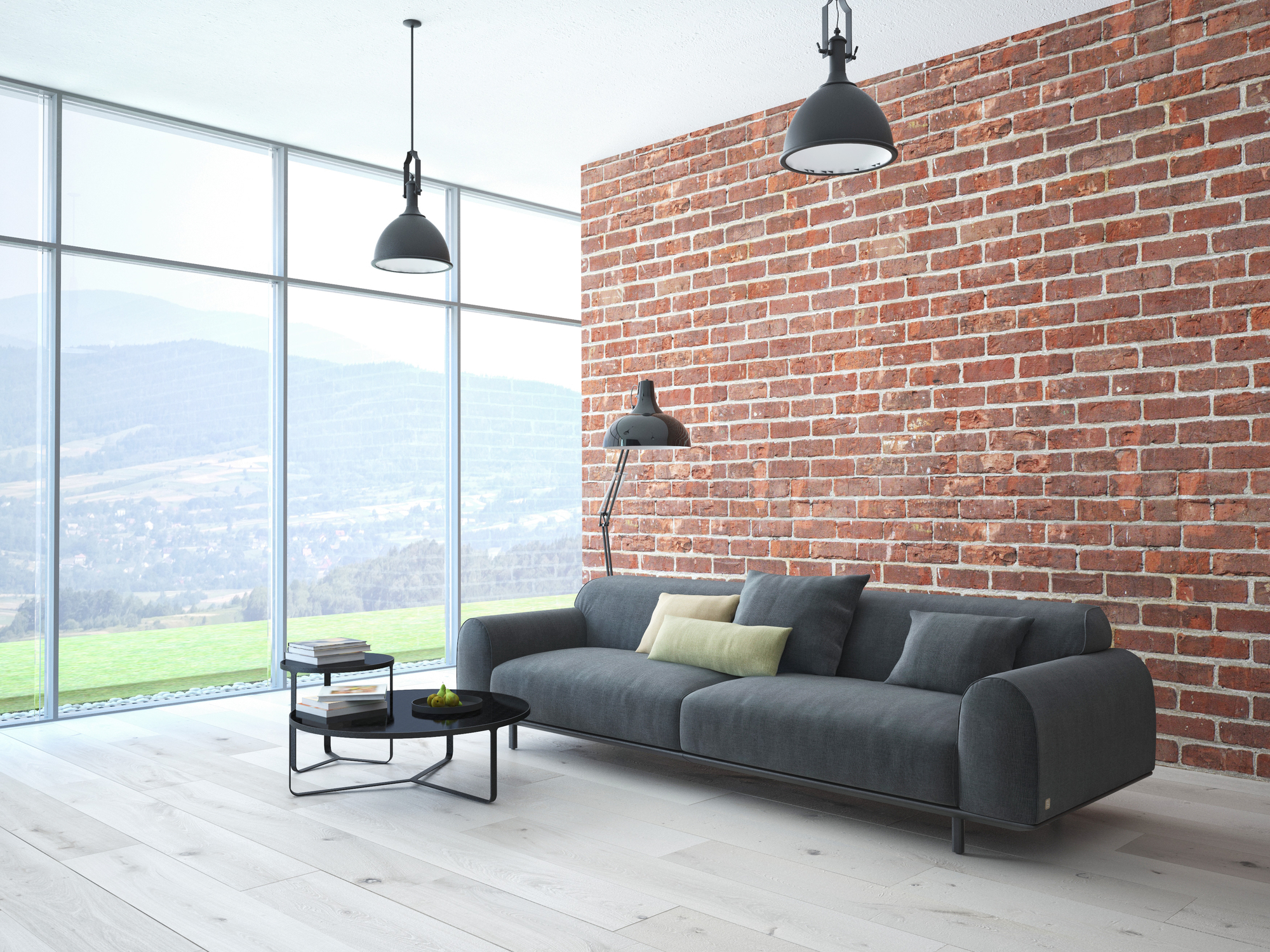 Brick slips the beauty of having an exposed brick wal