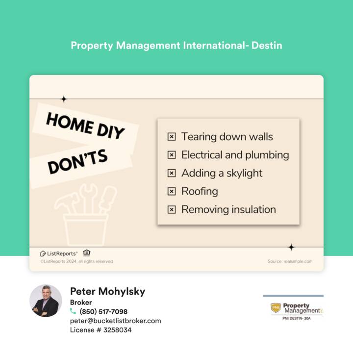 Do's and Don'ts