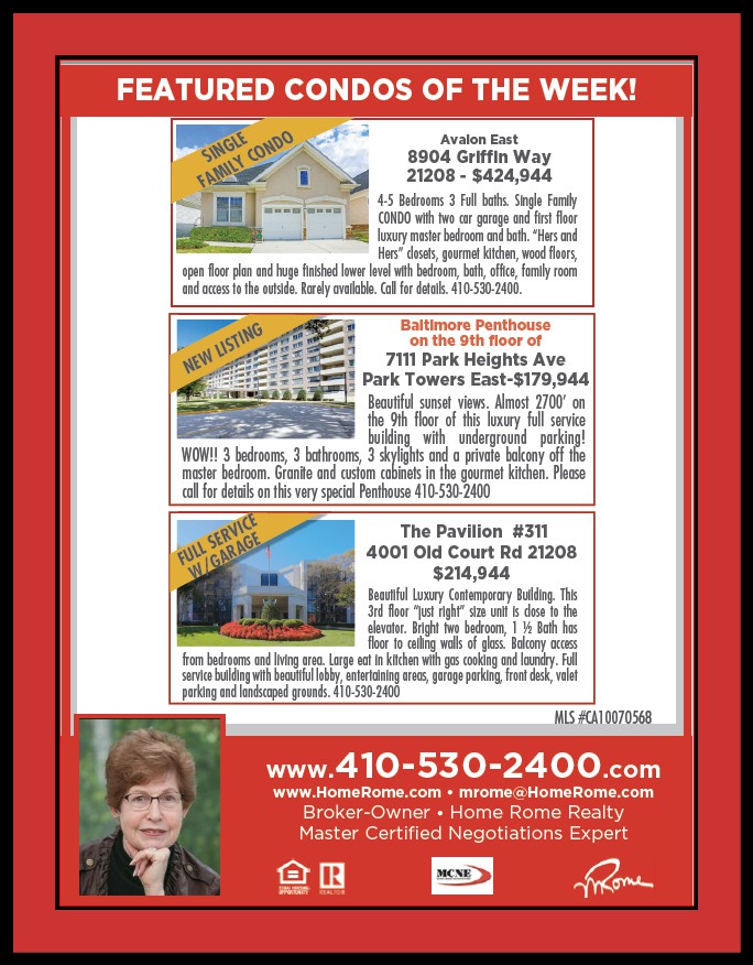 Baltimore Condos For Sale