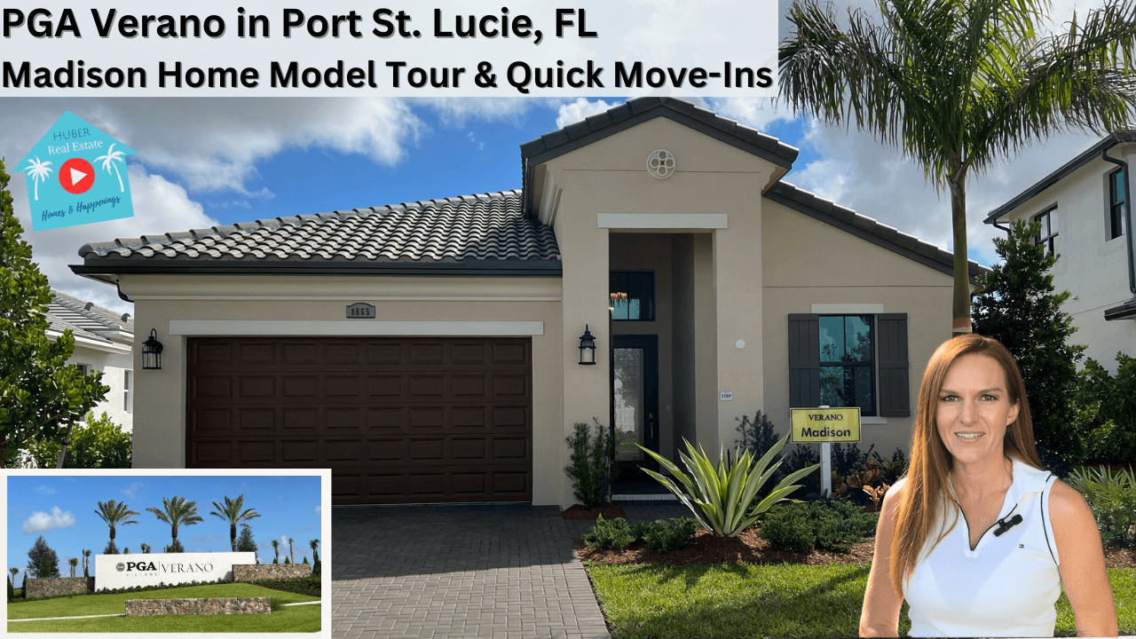 PGA Verano Madison Home & Quick MoveIn Homes For Sale