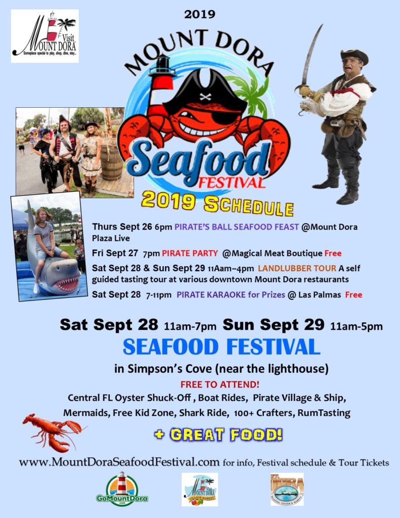 Mount Dora Seafood Festival A fun free event to enjoy t