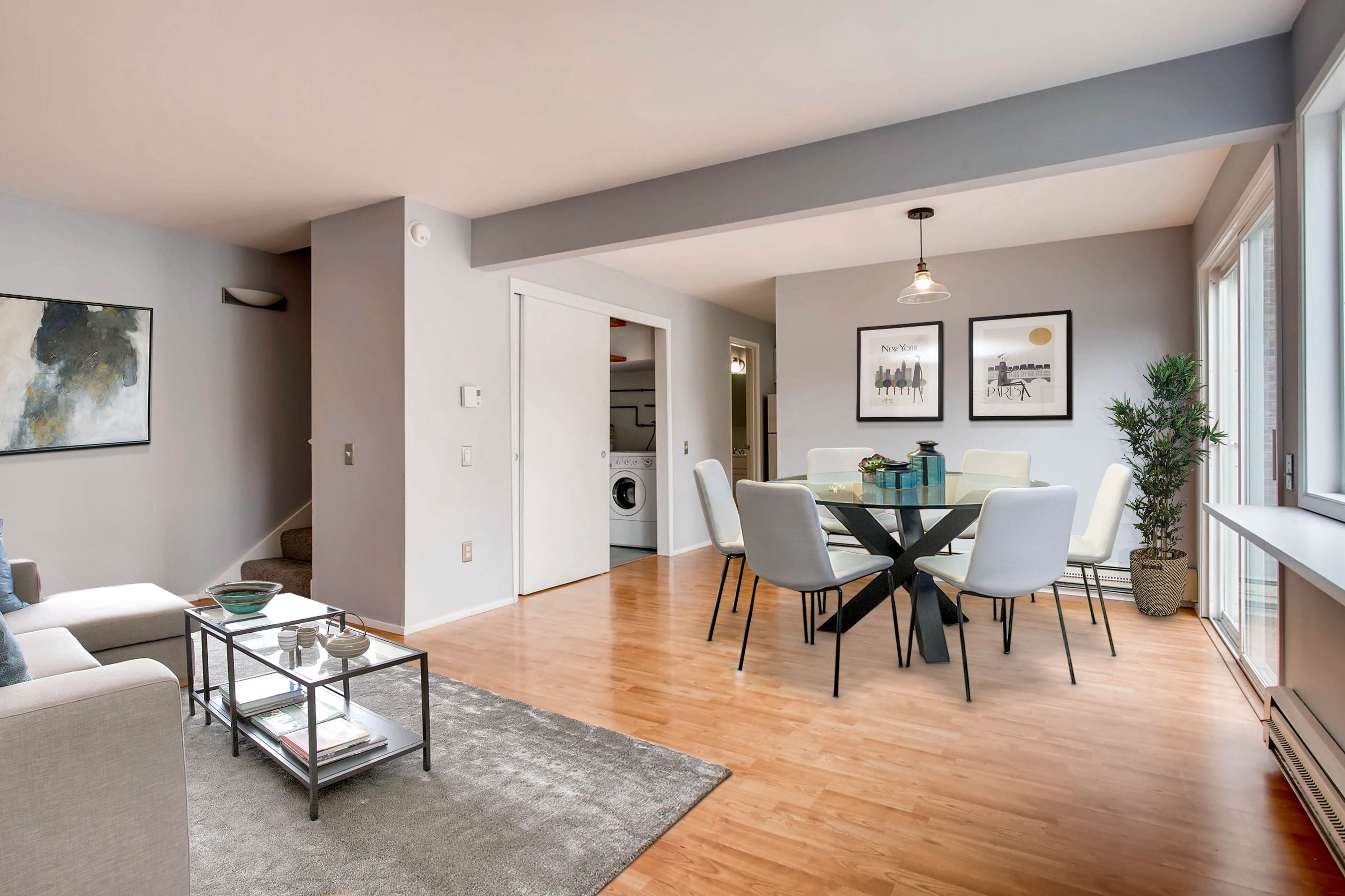 Fresh, LightFilled Newport Hills Townhome