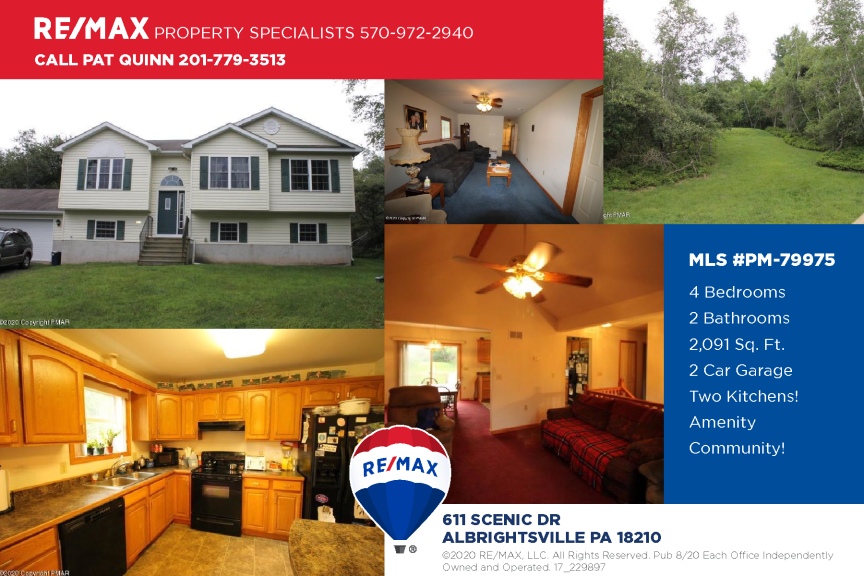 Split Level Home with Two Kitchens in Indian Mountain L