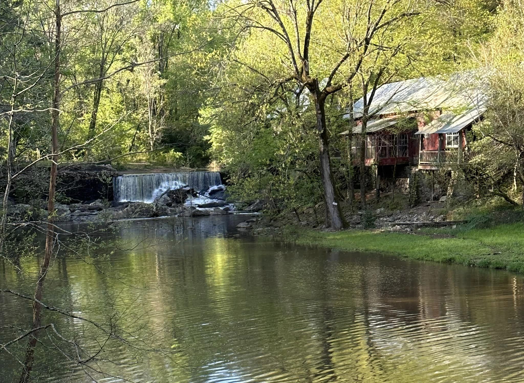 Waterfalls in Auburn AL Nash Creek Society Hill Roa
