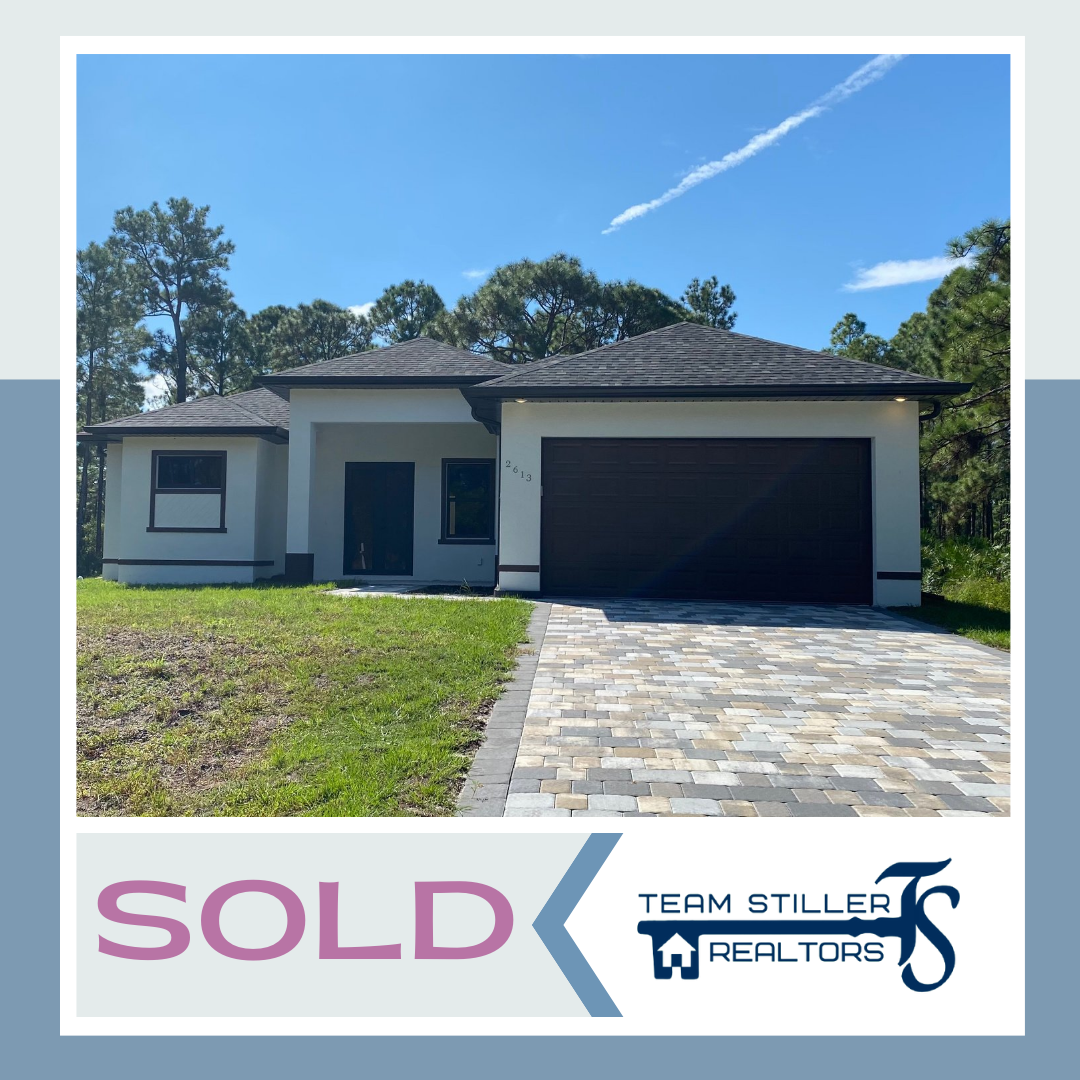 New construction in Lehigh Acres FL sold at a great pri