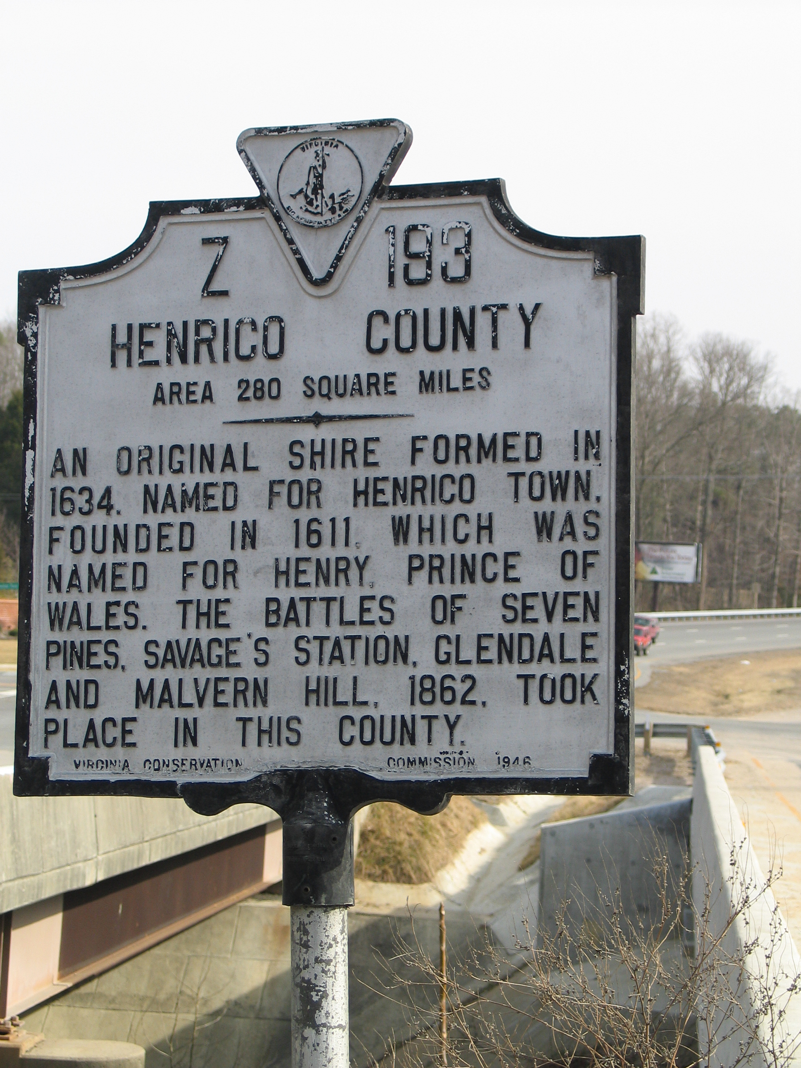 A Place In American History Henrico County Virginia
