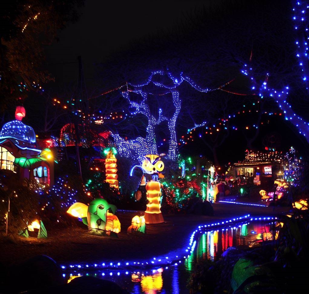 Festival of Illumination at Southwick’s Zoo