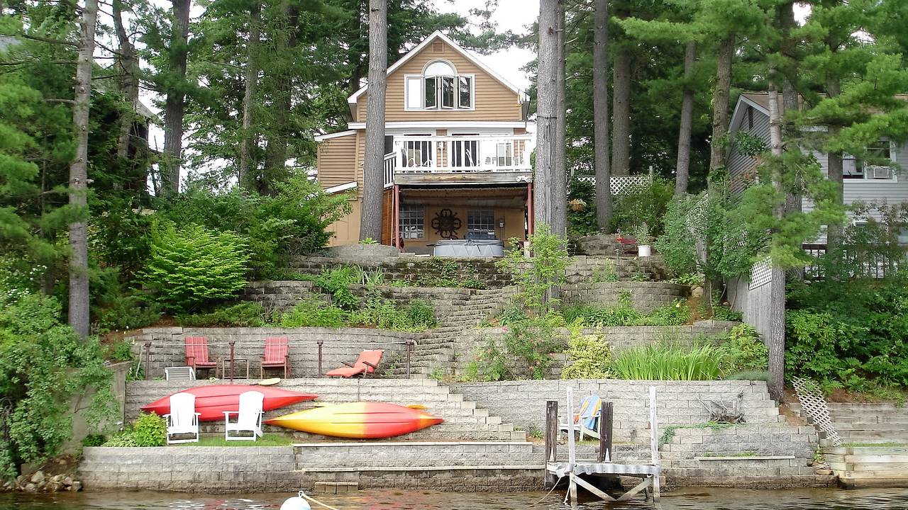 New WATERFRONT Home on Glen Lake in Goffstown NH