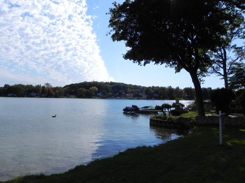 Lakes near Clarkston Michigan