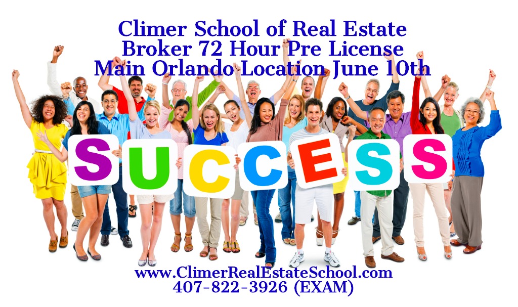 Broker 72 Hour Pre License June 10th