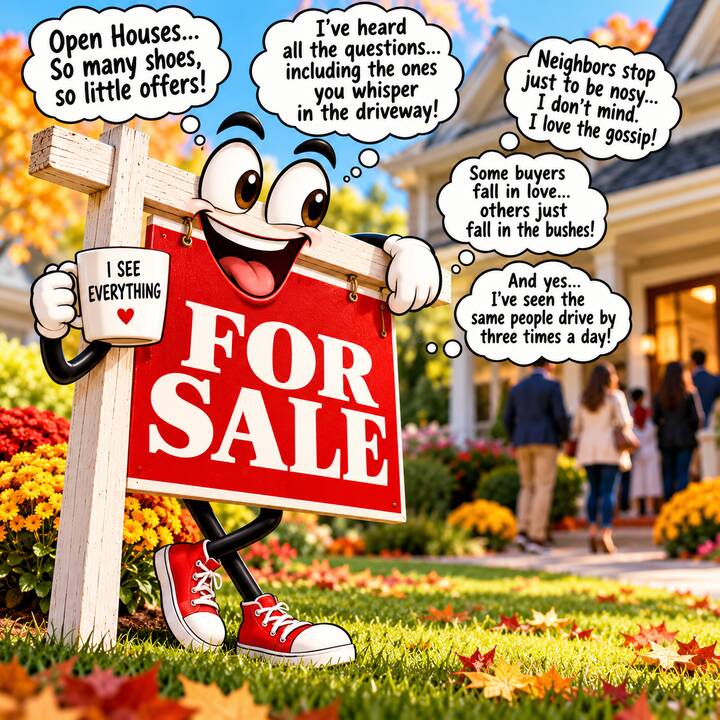 Confessions of a For Sale Sign: If Only I Could Talk!