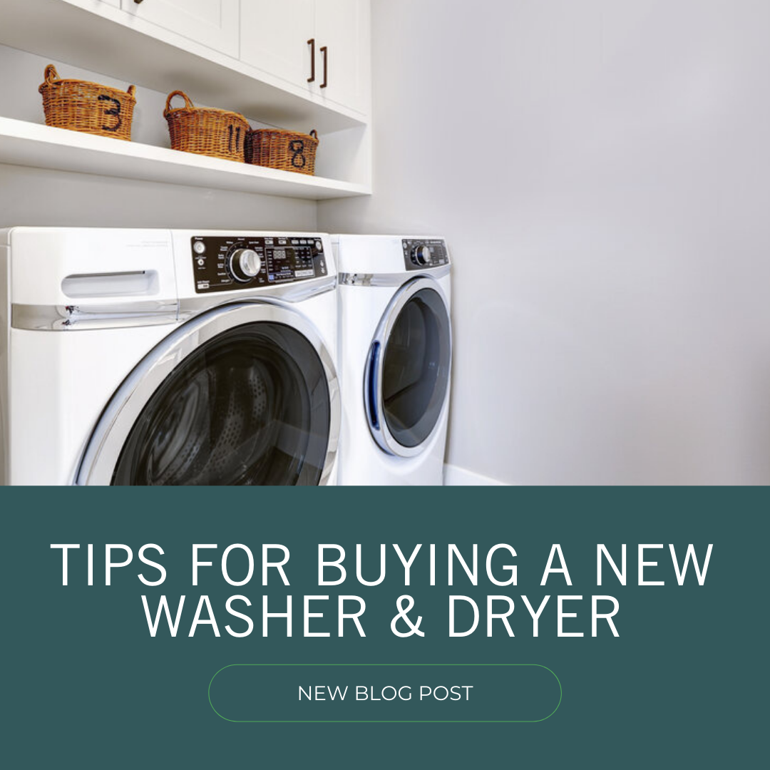 Tips For Buying A New Washer and Dryer