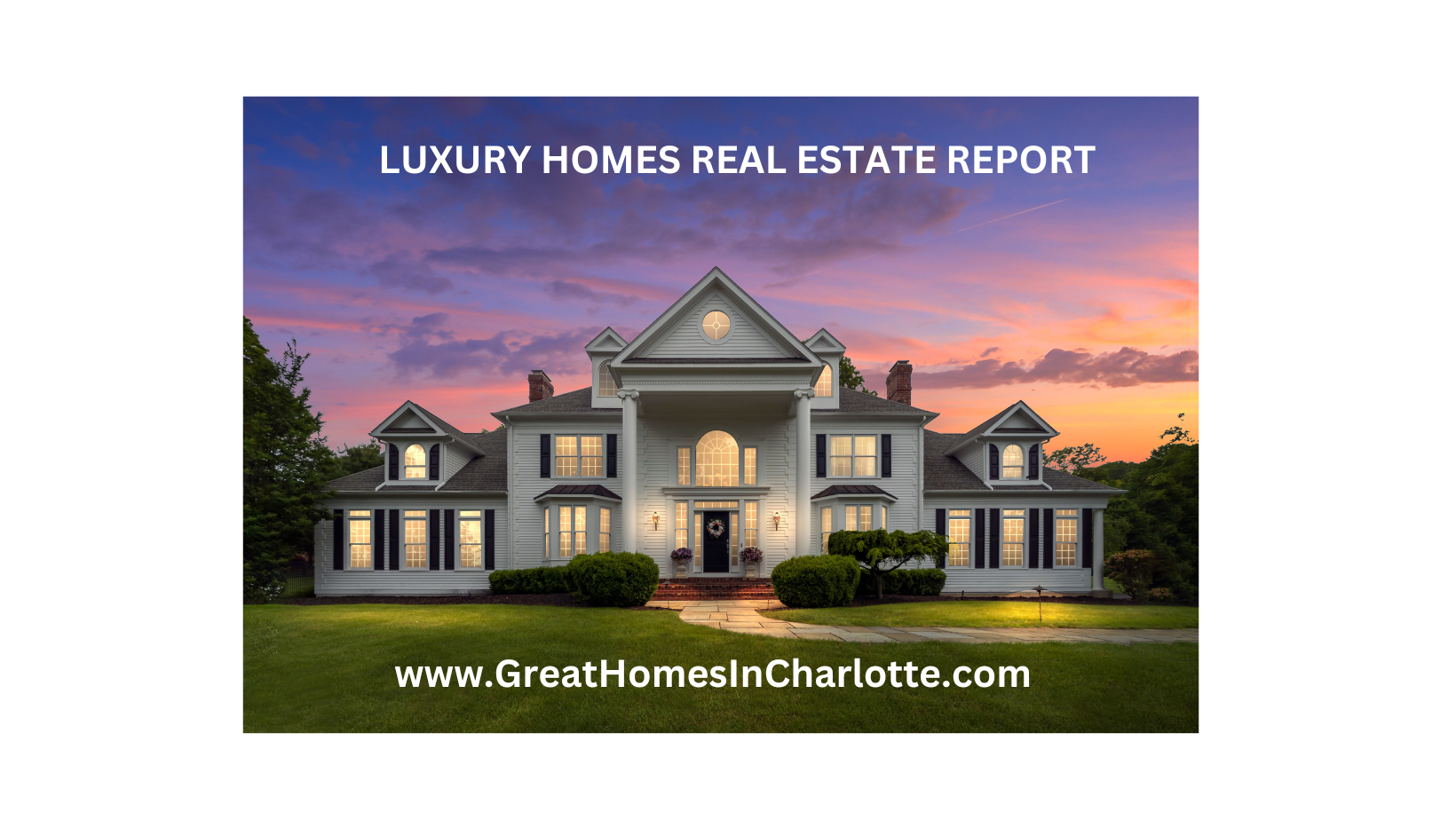 Charlotte Region Luxury Home Sales November 2023.