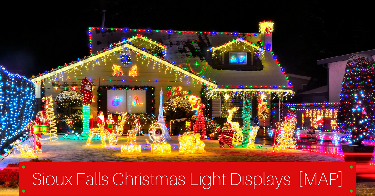 🎄Great Places to See Sioux Falls Christmas Lights