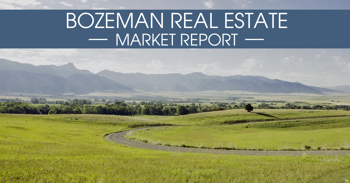 Bozeman Real Estate Market Report October, 2016