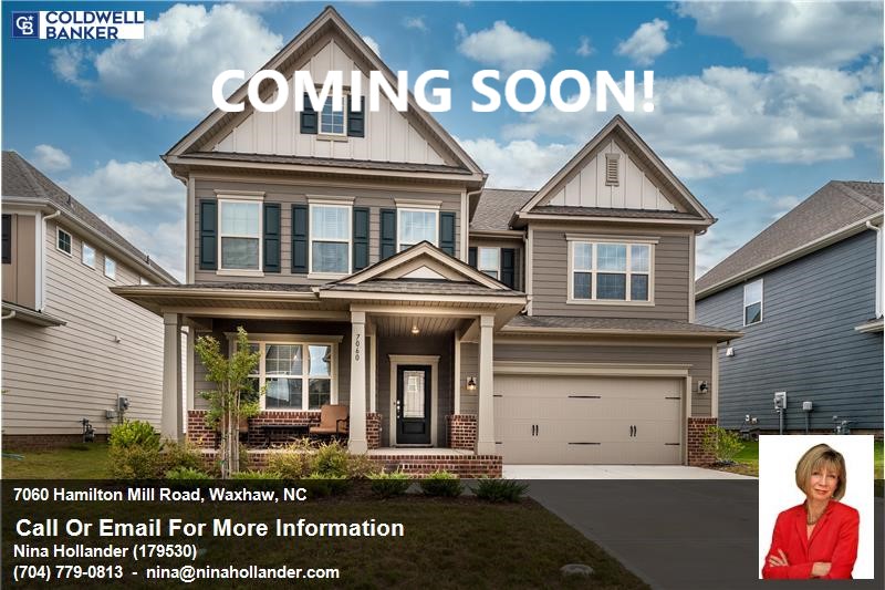 Coming Soon In Waxhaw's Millbridge 16 Month "New" Home