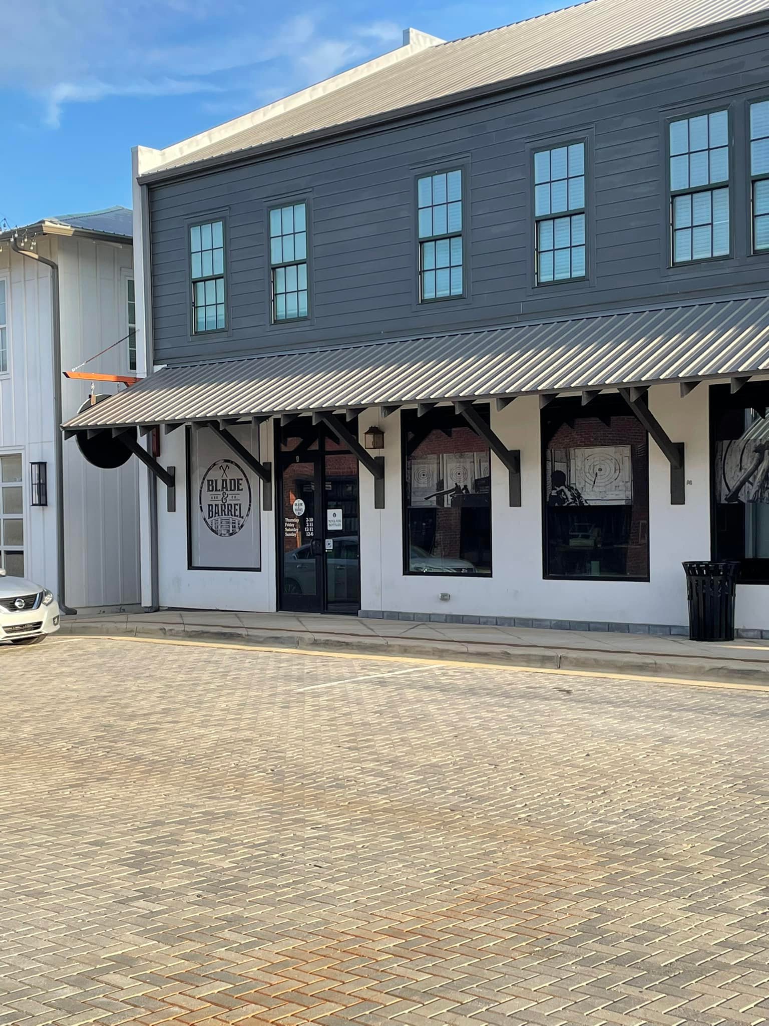 Blade & Barrel in Auburn Axe throwing venue