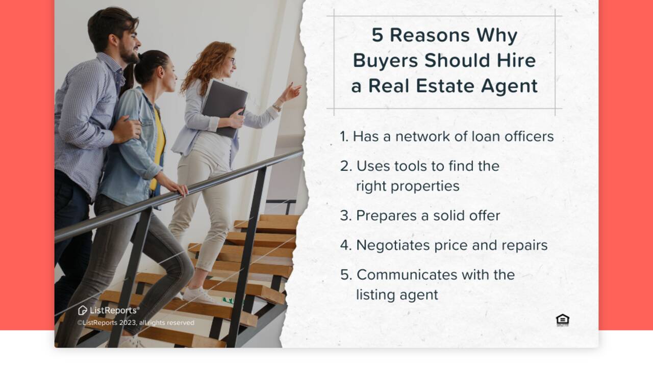 5 Reasons why Buyers should hire a Real Estate Agent