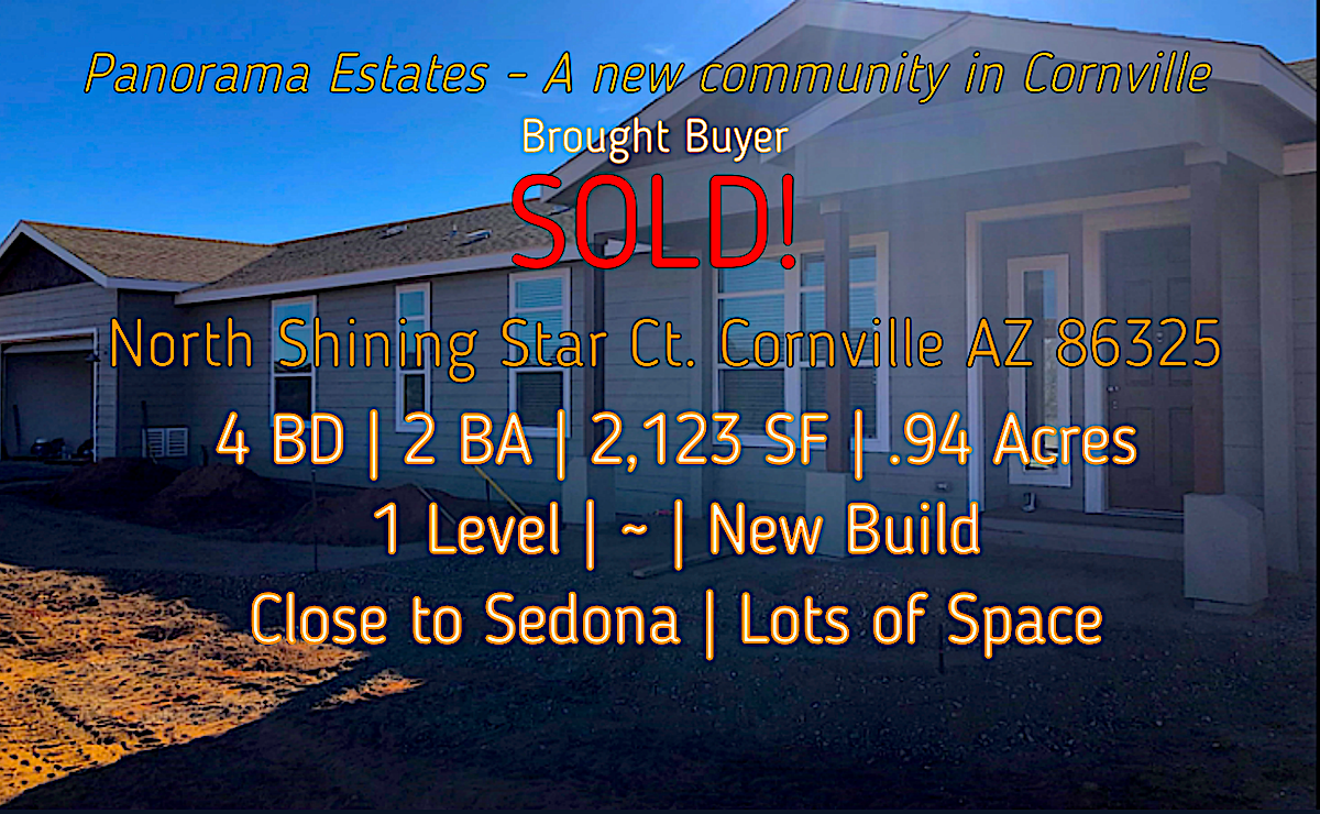SOLD! New Manufactured Home in Panorama Estates Cornv