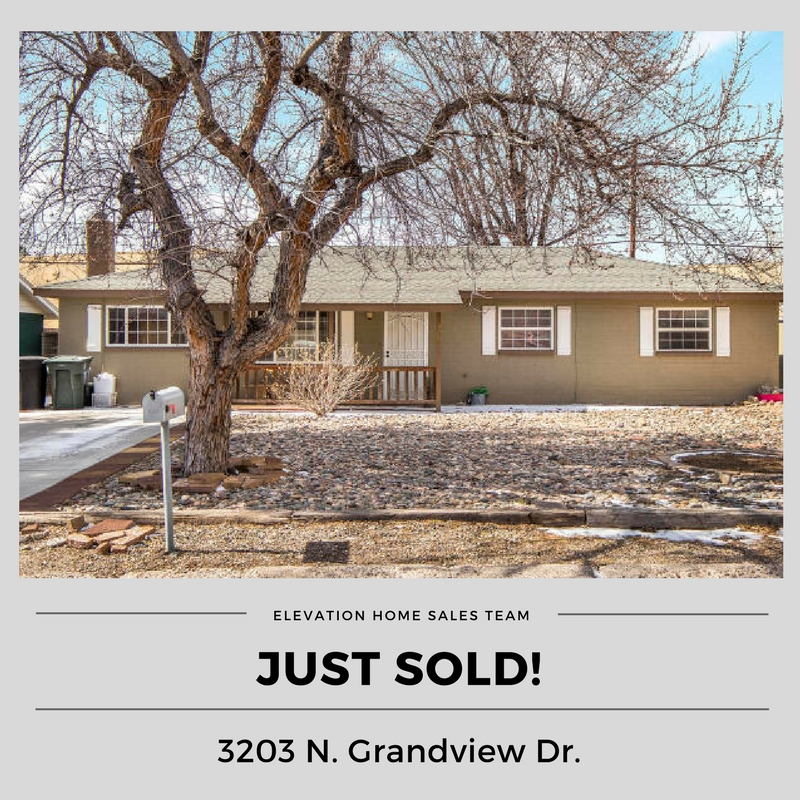 Elevation Home Sales Team's Property Just Sold!