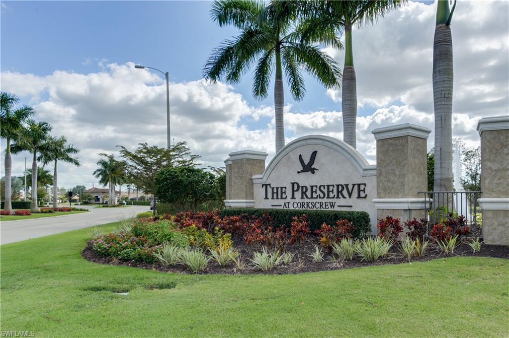 HOMES FOR SALE IN PRESERVE AT CORKSCREW ESTERO FLORIDA