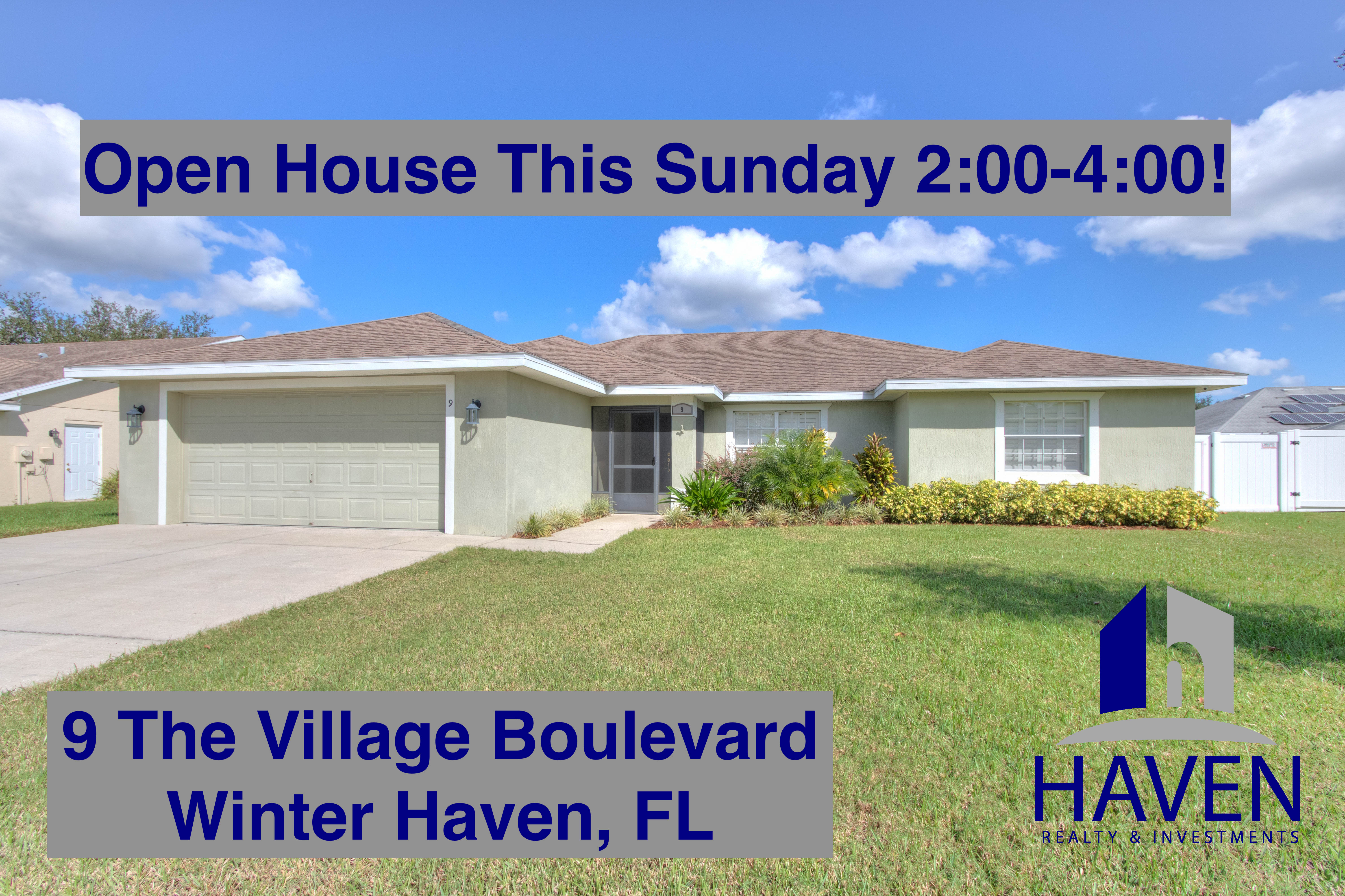 Village At Spirit Lake Open House This Sunday!