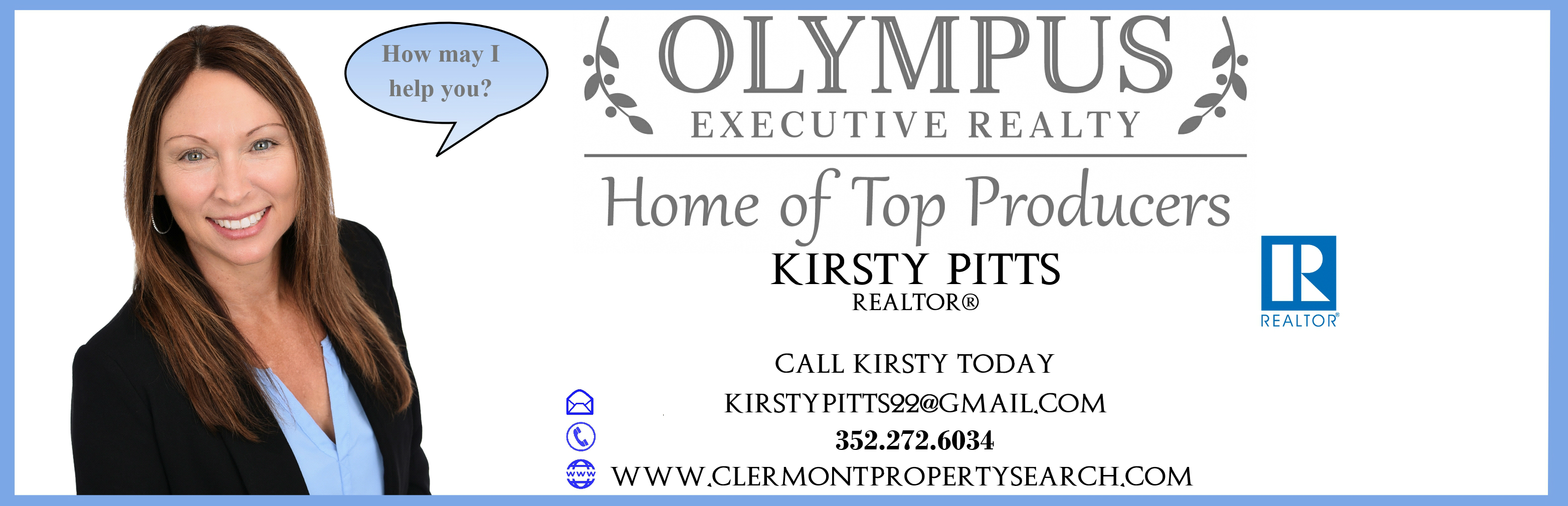 Olympus Introduces Top Producer Kirsty Pitts REALTOR