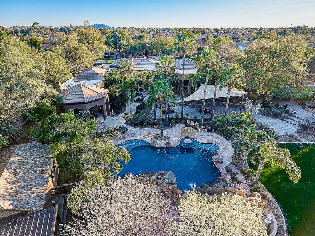 Gilbert AZ Luxury Real Estate Custom Home on 2+ Acres