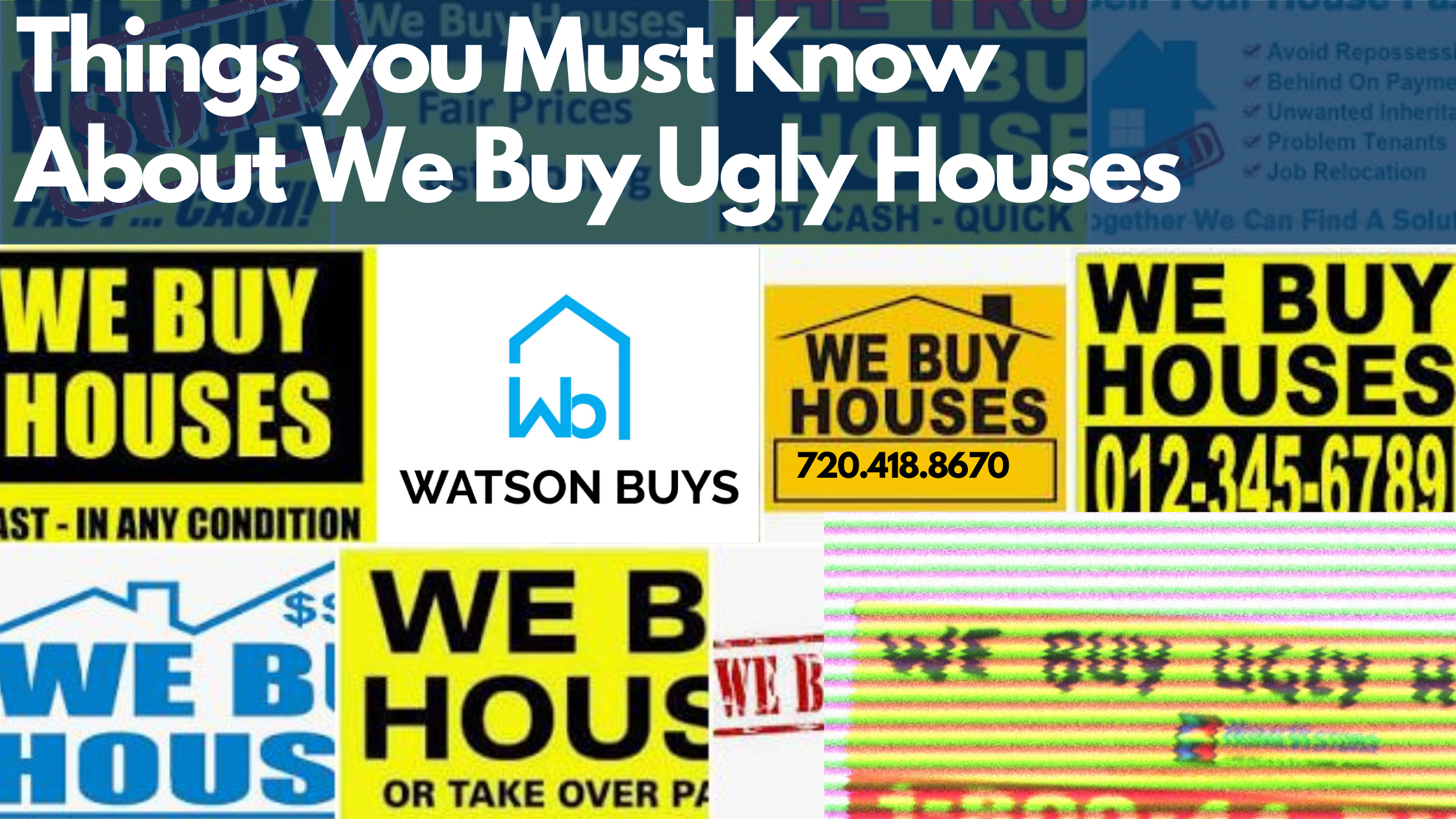 Things you Must Know About We Buy Ugly Houses