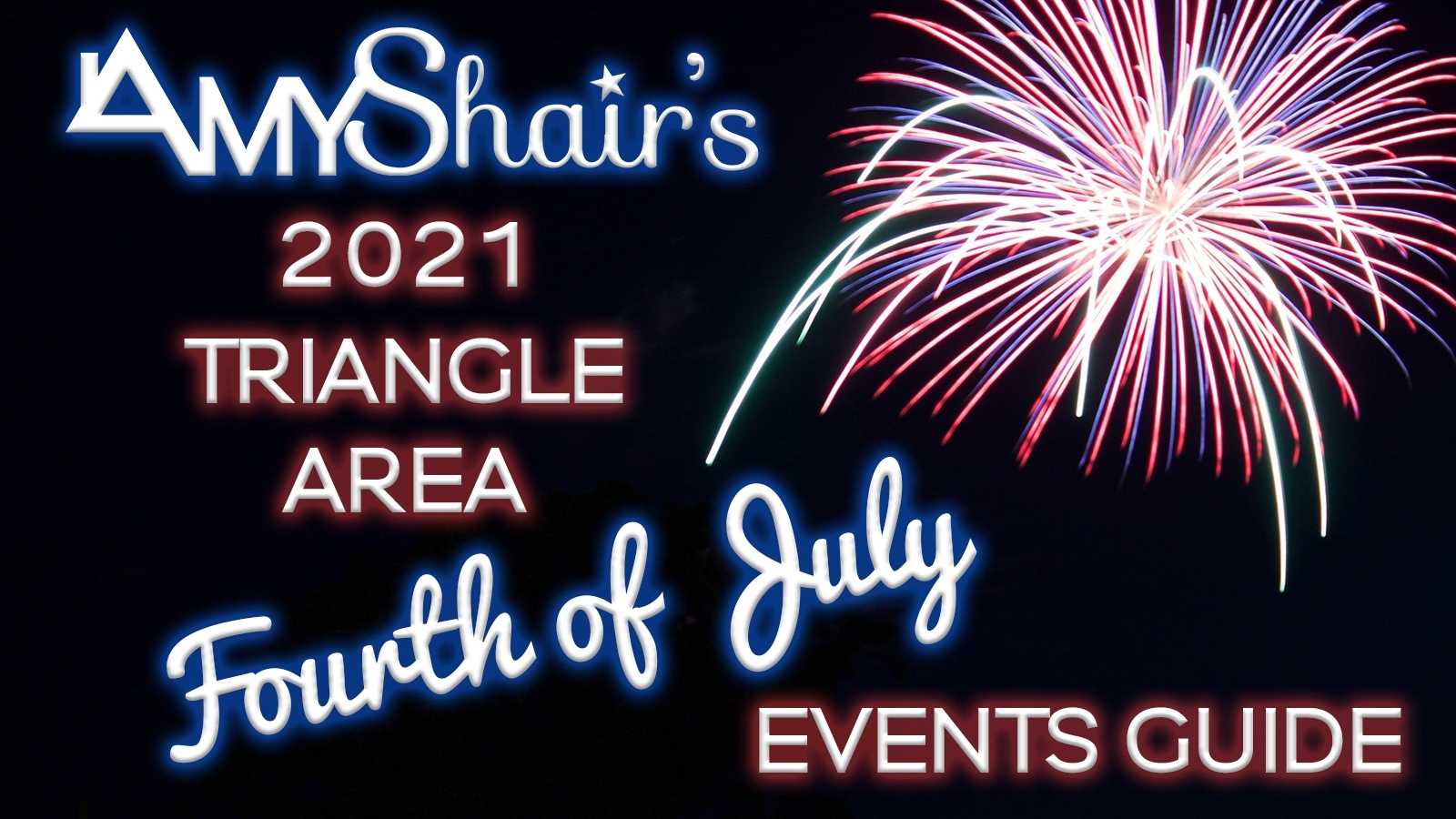 2021 July 4th Fireworks Events Raleigh Cary Apex Durham