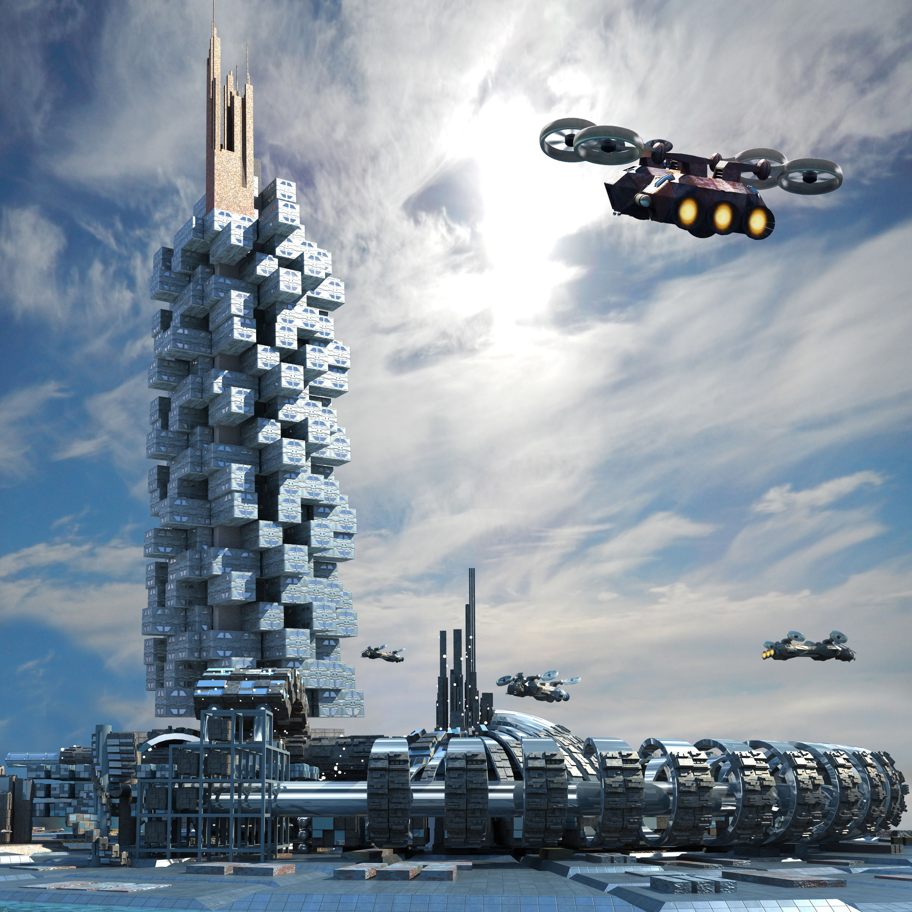 Picture of LUXURY CONDOS OF THE FUTURE, TECHNOLOGY ADVANCED PODS