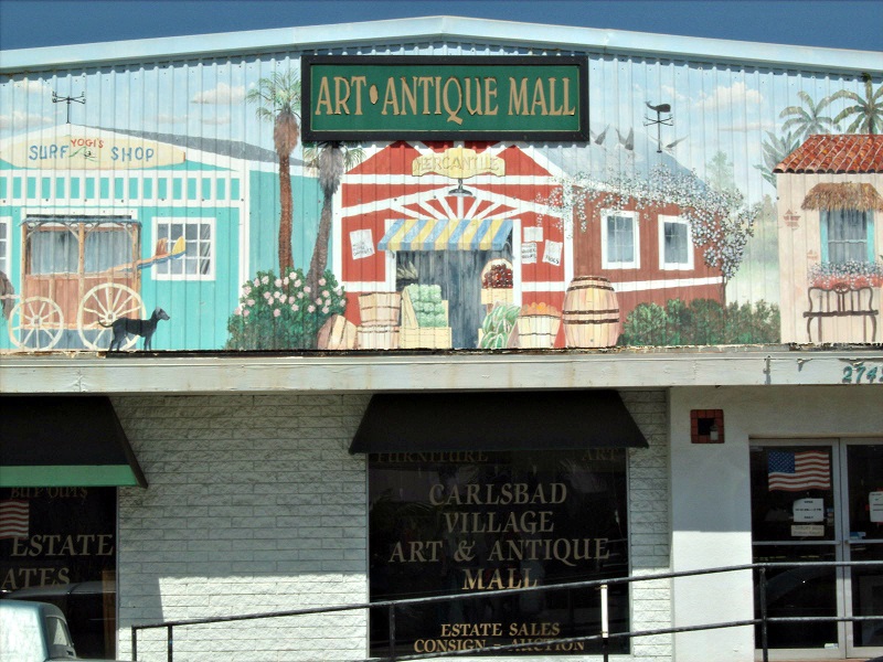 Goodbye Carlsbad Village Art and Antique Mall We'll M